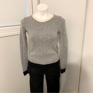 Loft cable-knit sweater